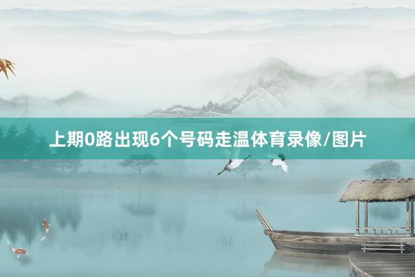 上期0路出现6个号码走温体育录像/图片