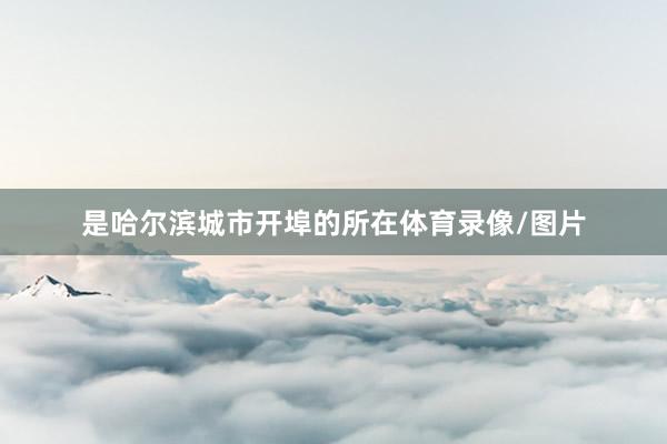 是哈尔滨城市开埠的所在体育录像/图片
