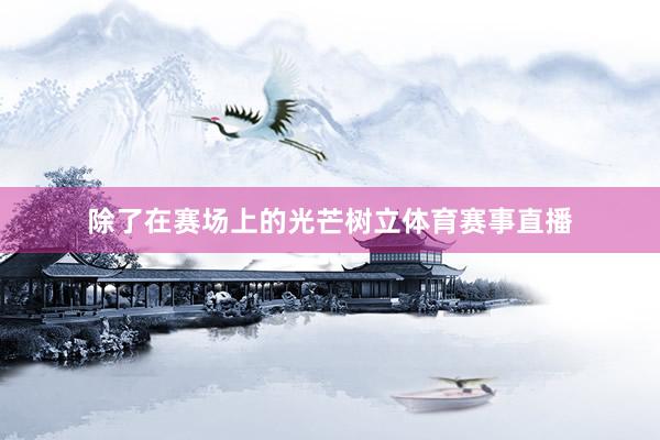 除了在赛场上的光芒树立体育赛事直播