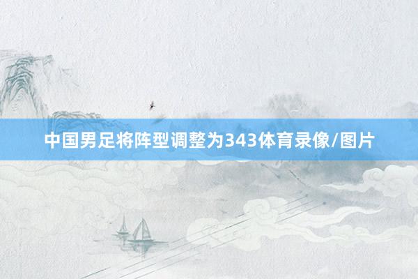 中国男足将阵型调整为343体育录像/图片
