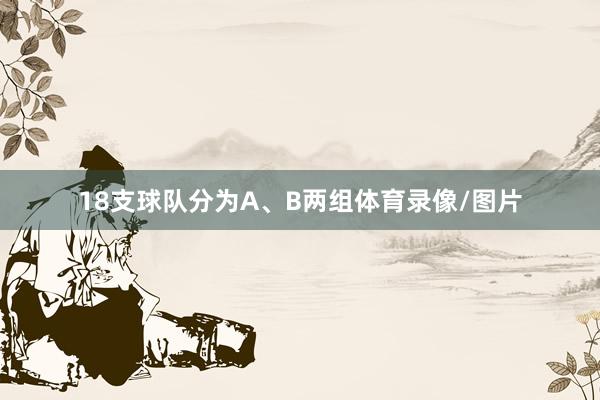 18支球队分为A、B两组体育录像/图片