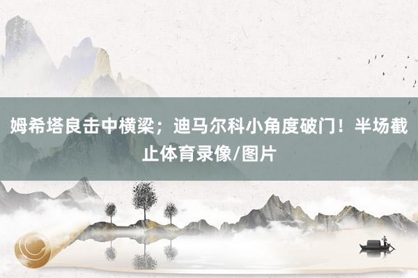 姆希塔良击中横梁;迪马尔科小角度破门!半场截止体育录像/图片