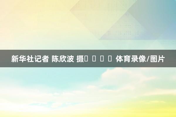新华社记者 陈欣波 摄 体育录像/图片